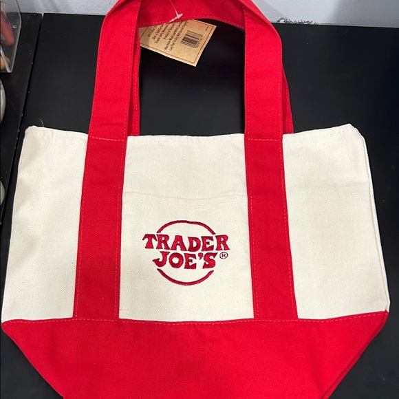 Trader Joe's Mini Canvas Tote Bag - Picture 8 of 8